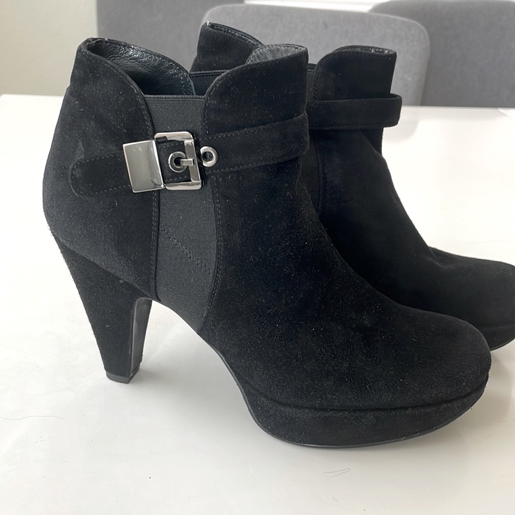 Stuart Weitzman Platform Bootie